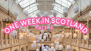 ☆One Week In Scotland Part 3  Glasgow West End Kelvingrove Art Gallery amp Hidden Lane ☆ [upl. by Thrift486]