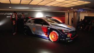 Hyundai präsentiert neues World Rallye Car in Monza [upl. by Ysied9]