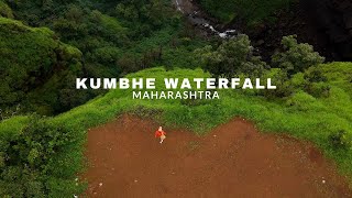 KUMBHE WATERFALL I The Easiest Waterfall Trek I Near Mumbai and Pune [upl. by Niwle]