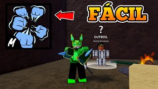 COMO conseguir FACIL O SUPER HUMAN no BLOX FRUITS  roblox [upl. by Reave956]