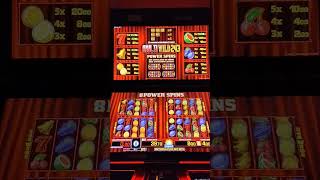 MULTI WILD 243 POWER SPINS Fette Action am Spielautomat EXTREM RISIKO Merkur [upl. by Aleciram]