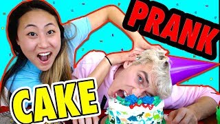 CAKE PRANK ON STEPHEN SHARER I GOT HIM BACK [upl. by Ardyth701]