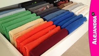 How to Fold TShirts [upl. by Haswell397]