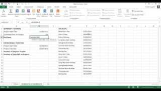 Excel NETWORKDAYS amp WORKDAY Calculate Working Days in Excel [upl. by Musette611]