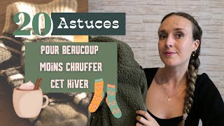 Les 20 meilleures astuces que vous mavez données pour ne pas chauffer  moins chauffer en hiver [upl. by Retep633]