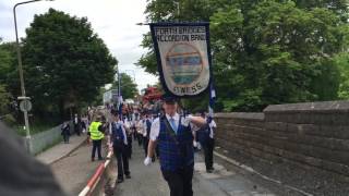 Addiewell Gala 2016  Forth Bridges Accordion Band  Saints Melody [upl. by Cantu]