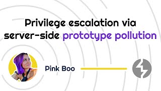 Privilege escalation via serverside prototype pollution  PortSwigger Academy tutorial [upl. by Tessy36]