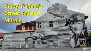 Taiping 太平 تاءيڤيڠ தைப்பிங் Street Art Wall Mural Compilation Perak [upl. by Doownil]