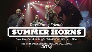 Summer Horns Live at Java Jazz Festival 2014 [upl. by Atarman469]