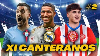 HACEMOS el MEJOR XI de CANTERANOS de CADA EQUIPO de LALIGA 2 [upl. by Haroldson784]