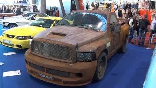 Dodge Ram SRT10 Viper powered quotRATRAMquot rusty used look Pickup [upl. by Eeresed930]