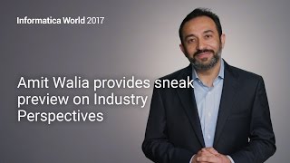 Chief Product Officer Amit Walia previews Industry Perspectives [upl. by Alracal732]