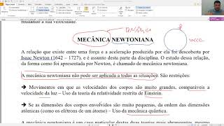 Física para Agronomia  Dinâmica Forças  I Agronomia  Aula 1 [upl. by Osnofedli]