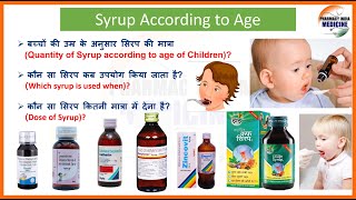 🧂बच्चों को कौनसा Syrup देना चाहिए  Important Syrup  Treatment fever cough asthma 💉 [upl. by Blanchette]