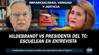 HILDEBRADNT VS PRESIDENTA DEL TC LE DIERON UNA CLASE DE IMPARCIALIDAD VERDAD Y JUSTICIA [upl. by Oirtemed]