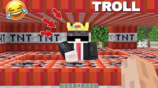 Trolling Players in Minecraft [upl. by Idnem]