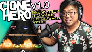 Clone Hero Is Finally Out of Beta Whats New  Drums SetupOverview 2022 Tutorial [upl. by Winterbottom]