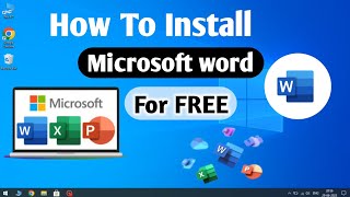 How to Get Microsoft Word for Free  Download Microsoft word for Free 2023 [upl. by Arihs]