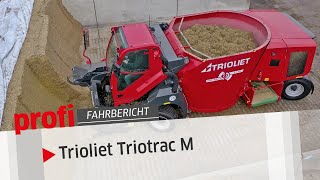 Selbstfahrender Futtermischwagen Triotrac M von Trioliet  profi Fahrbbericht [upl. by Hylan604]