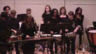 Rhythmicity  Tim Wimer Mooresville Middle School Percussion Ensemble [upl. by Aikaz]