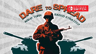 Dare to Spread Army Turn Based Strategy Gameplay Nintendo Switch [upl. by Haonam949]