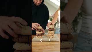 Cookie race stacking competition [upl. by Gaskins]