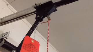 HOW FIX YOUR GARAGE DOOR OPENER ONCE YOU HAVE PULLED THE EMERGENCY RELEASE [upl. by Garey580]