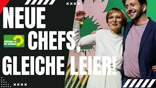 Neue Chefs gleiche Parolen Die grüne Parteispitze 2024 steht [upl. by Bucher488]