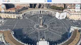 Why Vatican City is destroyed in google earth [upl. by Fesoy910]