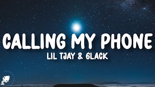 Lil Tjay 6LACK  Calling My Phone Lyrics [upl. by Dalila]