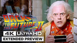 Back to the Future Part II  Opening Scene in 4K Ultra HD  The Future of 2015 [upl. by Aralomo]