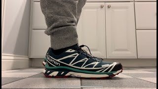 Salomon XT6 Deep Teal ThoughtsSizing amp On Foot [upl. by Winna]