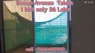 Sawan Avenue Taloja  36 lakh AGRIM PROPERTIES [upl. by Anibor]