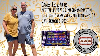 Jens Regal Riches Double Trouble Free Spins [upl. by Otilegna335]