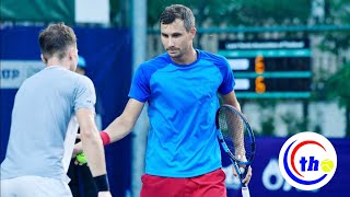 Evgeny DONSKOY  Alibek KACHMAZOV vs Toshihide MATSUI Kaito UESUGI JPN BANGKOK OPEN II  MD 1st R [upl. by Aicenod941]