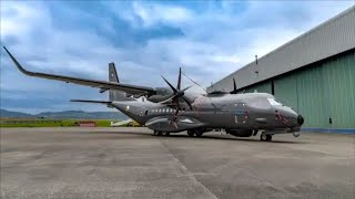 Ireland Receives First Airbus C295 Maritime Surveillance Aircraft [upl. by Nomar751]