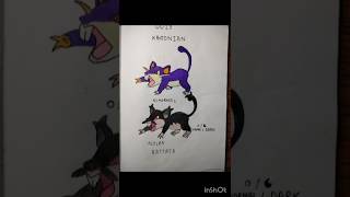 Creating my own Pokedex Entry number 0019 rattata mouse pokemon pokemonred pokemonsunandmoon [upl. by Essirahs531]