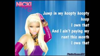 Nicki Minaj  Starships Lyrics [upl. by Leontyne]