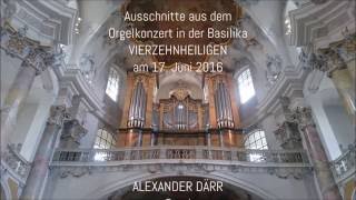 Orgelmusik aus der Basilika Vierzehnheiligen [upl. by Eseerahs616]