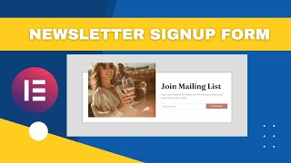 How To Add Newsletter In WordPress Elementor [upl. by Sotnas498]