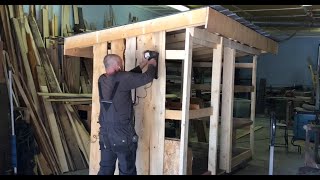 A 16 hour chicken house build start to finish [upl. by Gibbon]