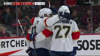 Dmitry Kulikov scores vs Senators his first goal of the season 4 apr 2024 [upl. by Brenza38]