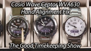 Casio Waveceptor Hand Alignment Fix [upl. by Kathe]