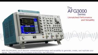 Tektronix AFG3000 Arbitrary  Function Generator [upl. by Theda]