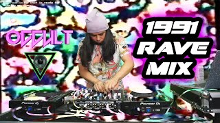 1991 RAVE  DJ OCCULT MIX [upl. by Berny809]