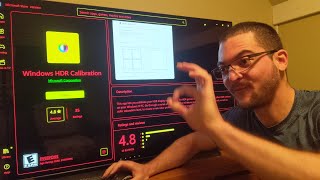 Update Windows HDR Calibration app to get a perfect black level I believe we did it 💪 [upl. by Autum]