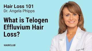 What is Telogen Effluvium hair loss  Presented by Dr Angela Phipps [upl. by Afrikah83]