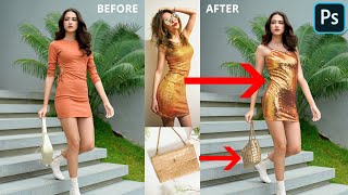 Replace Objects with Reference Image  Photoshop AI [upl. by Jaylene]