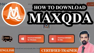 Free MAXQDA 2022  Free Download Latest Version of MAXQDA  By Certified Trainer  MAXQDA Software [upl. by Isbella]