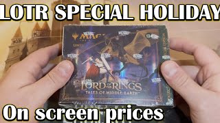 LOTR Special Holiday MTG Collector Box Open  YOU WONT BELIEVE IT [upl. by Elly]